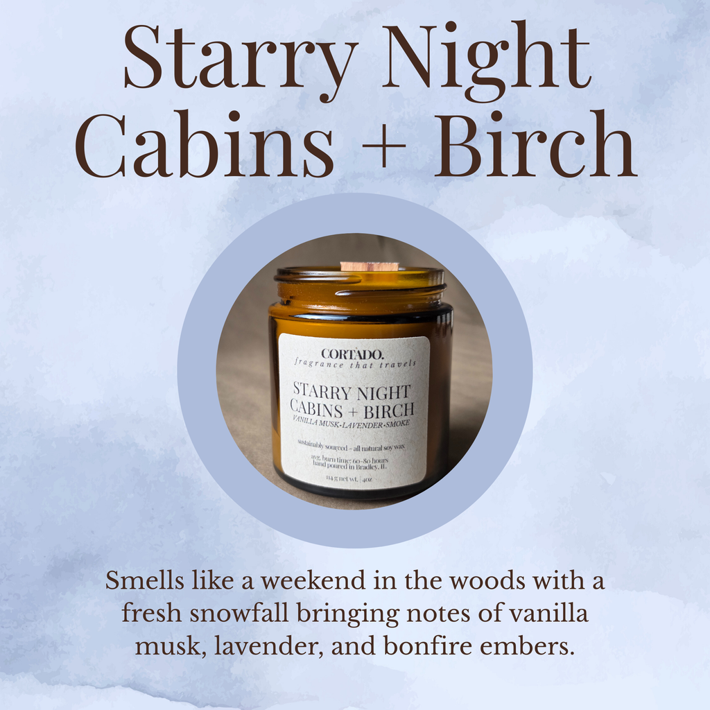 Masculine Mini Candle Trio