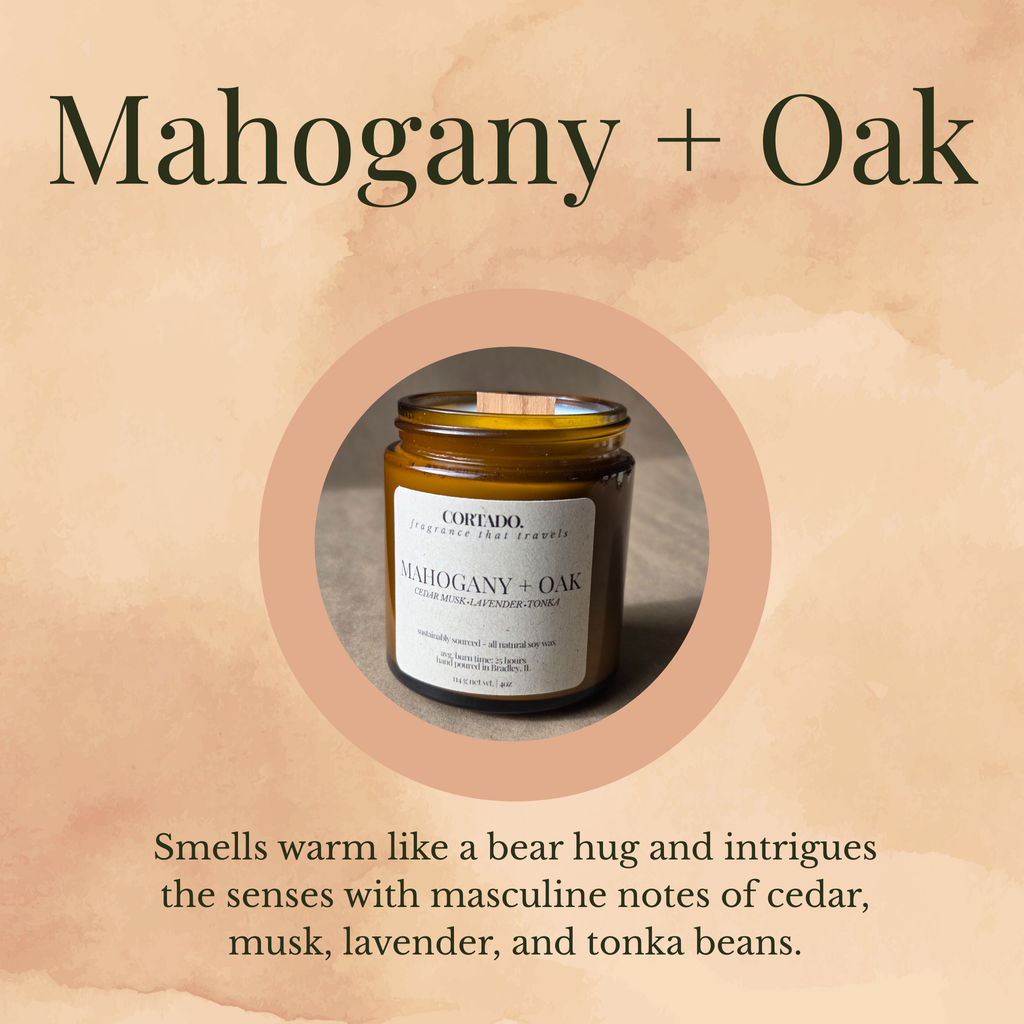 Mahogany + Oak